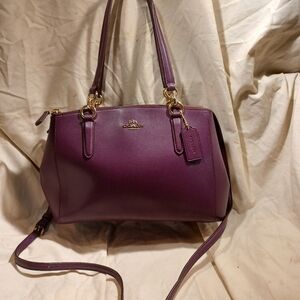 Coach crossgrain christie